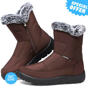BRAND NEW SHIBEVER Snow Boots: Waterproof, Fur Lined & Anti-Slip